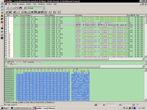 【转载】《sniffer》pro4.70.530原版 汉化 使用教程