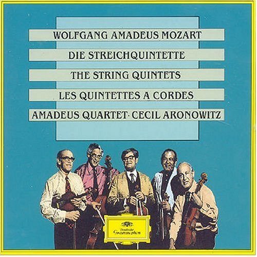 莫扎特 mozart -《弦乐五重奏》(string quintets)amadeus quartet