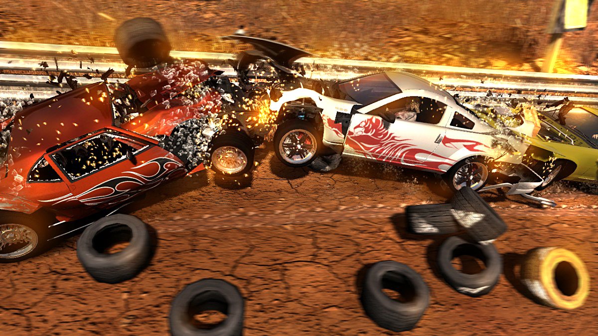 《横冲直撞:终极杀戮》(flatout: ultimate carnage)硬盘版